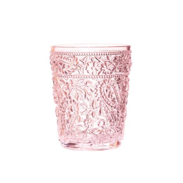 13oz Paisley Textured Cups | Blue | Pink | Turquoise - Image 2