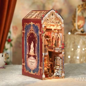 DIY Enchanted Rose Book Nook