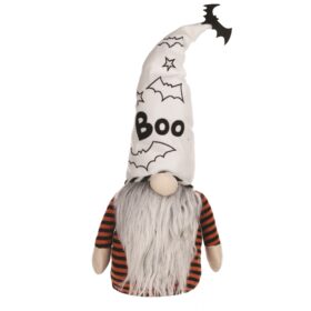 Plush Halloween Ghost Gnome Shelf Sitter
