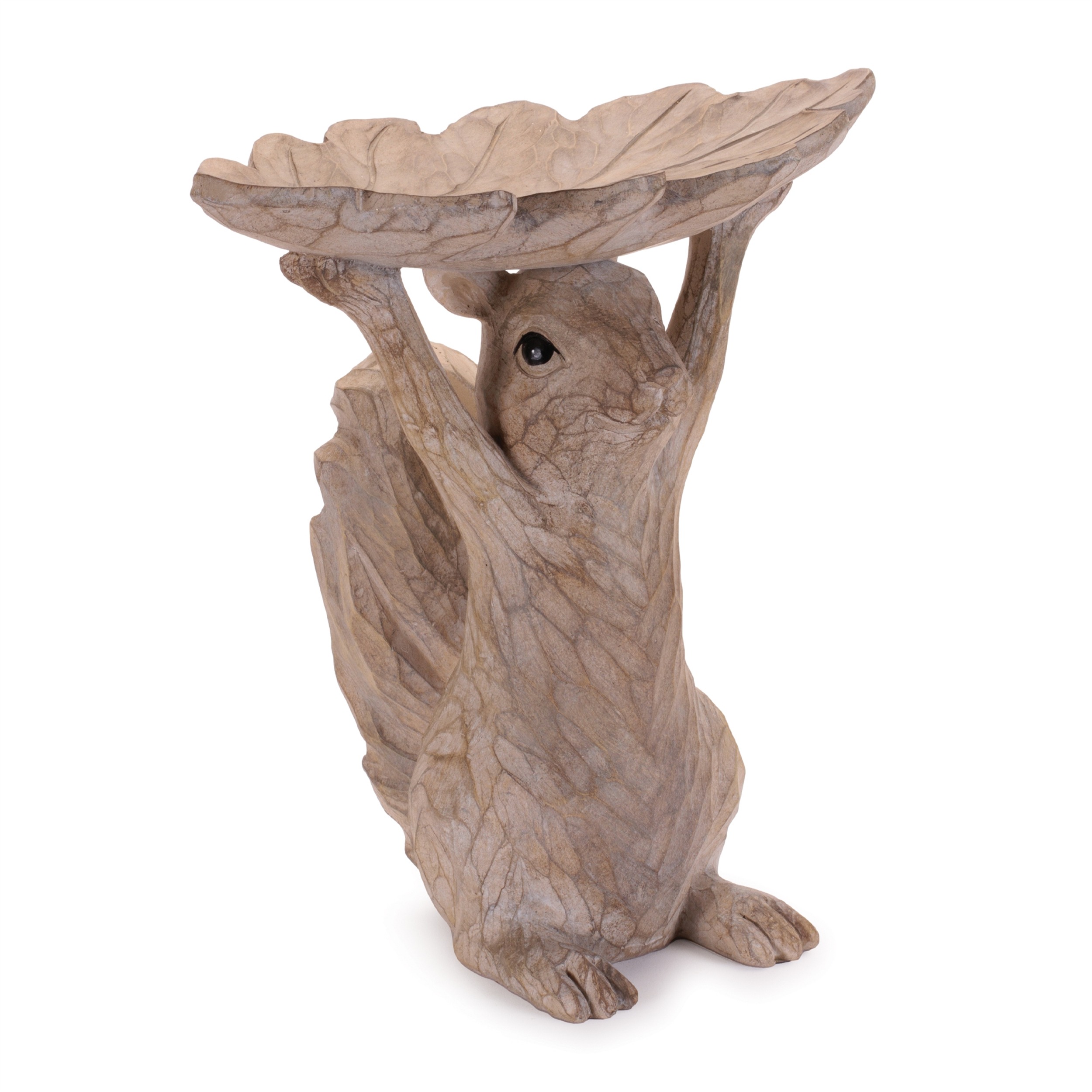 Woodland Squirrel Resin Feeder Set (Set of 2) - Image 5