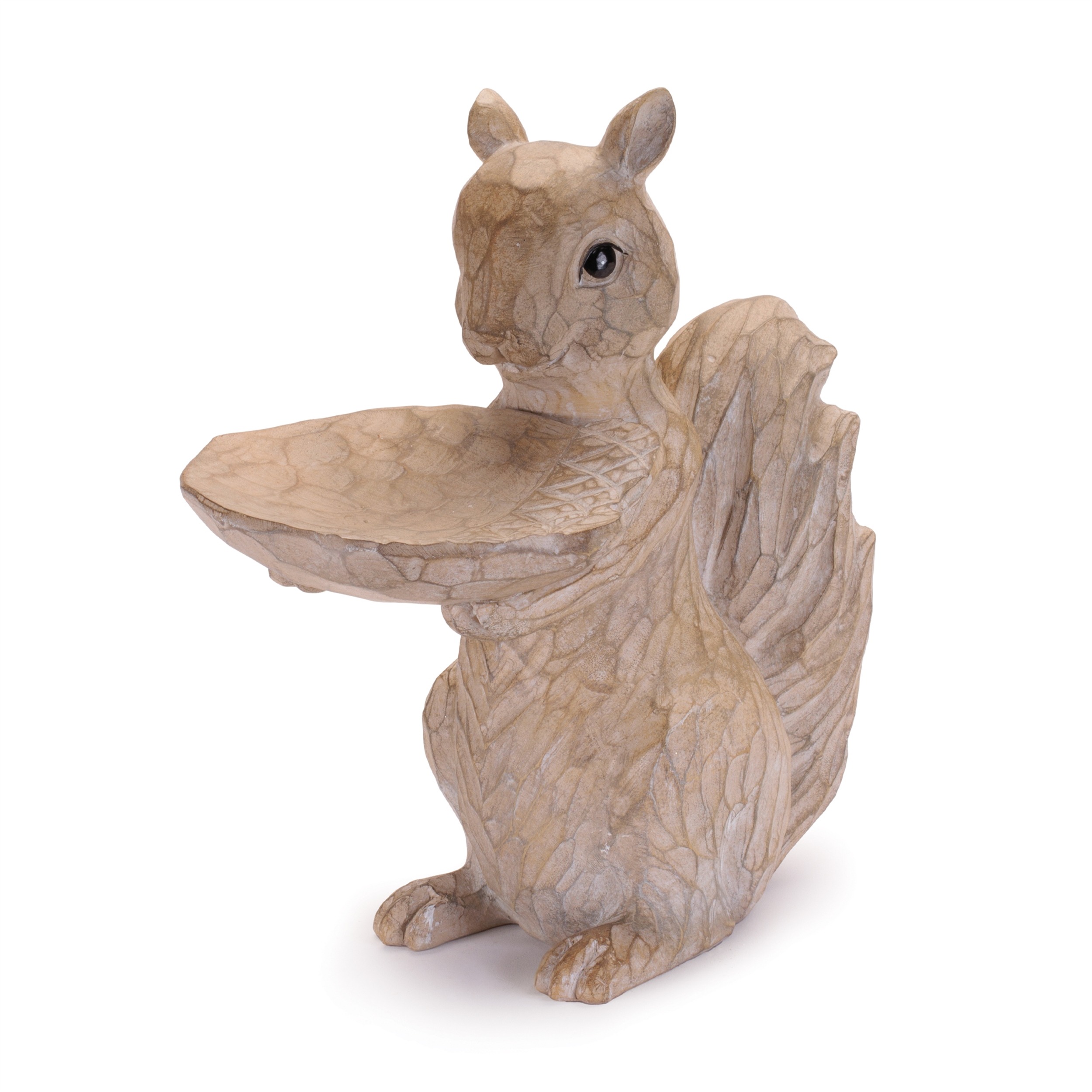 Woodland Squirrel Resin Feeder Set (Set of 2) - Image 4
